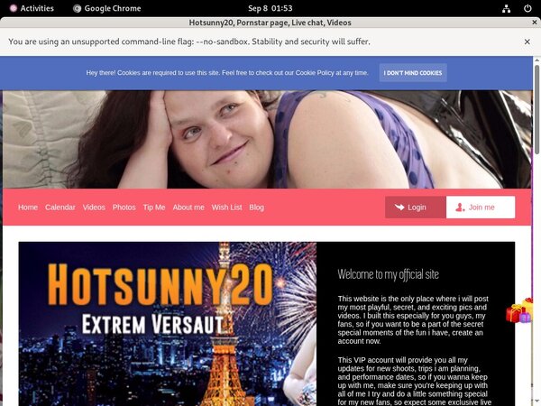Accounts Hotsunny20.modelcentro.com Free