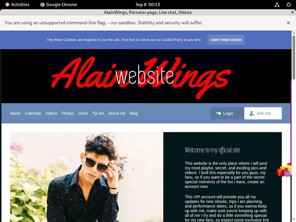 AlainWings Redtube