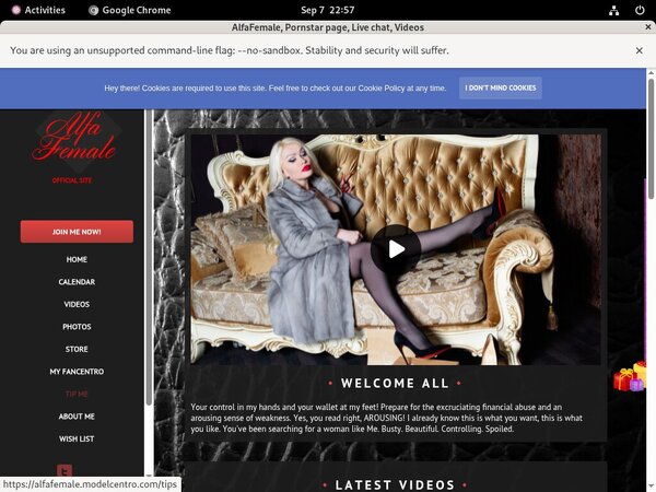 Alfafemale.modelcentro.com Reduced Price