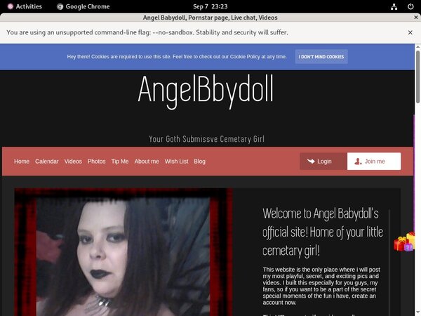 AngelBabydoll Register Free