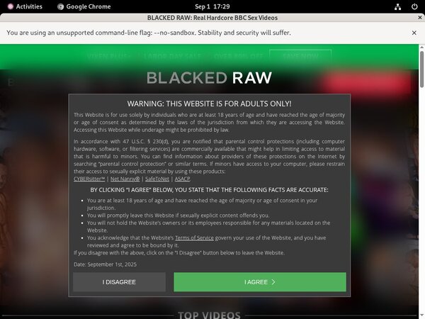 Blacked Raw Daily Passwords
