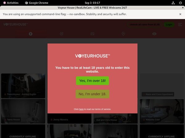Contas Premium Voyeurhouse