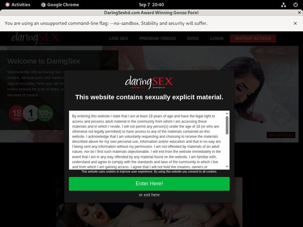 Daringsexhd.com Premium Account