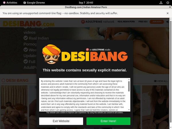 Desi Bang Billing Form