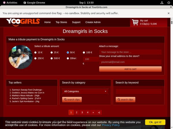 Dreamgirls In Socks Full