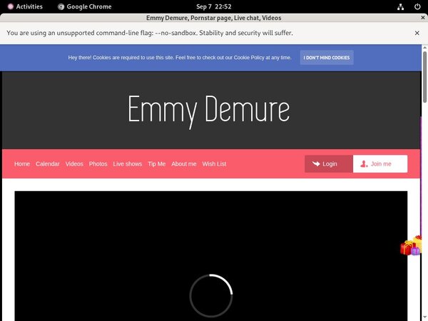 EmmyDemure Member Password
