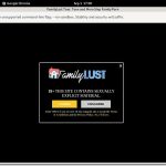 Familylust.com Sign Up Page