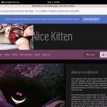 Free Accounts For Alicekitten.modelcentro.com