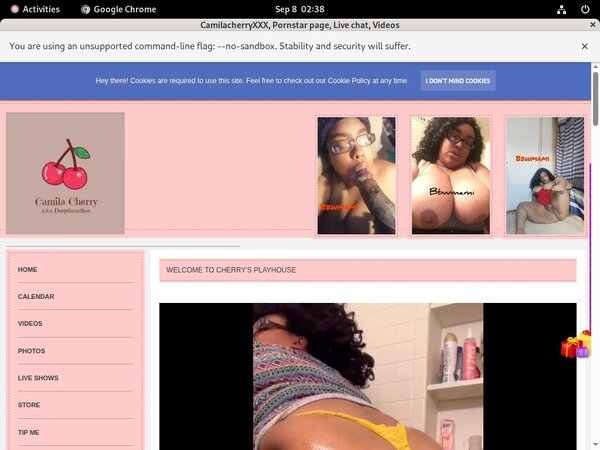Free Camilacherryxxx Premium Accounts