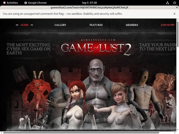 Free Gameoflust2.com Login Accounts