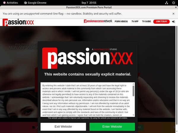 Free Passion XXX Account