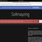 Free SoAmayzing Trial Access