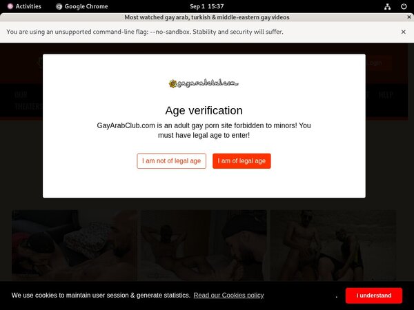 Gayarabclub.com With Direct Debit