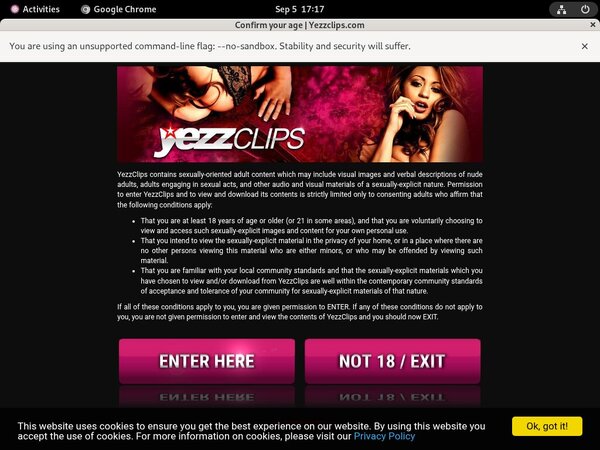 Get A Free Yezzclips.com Account