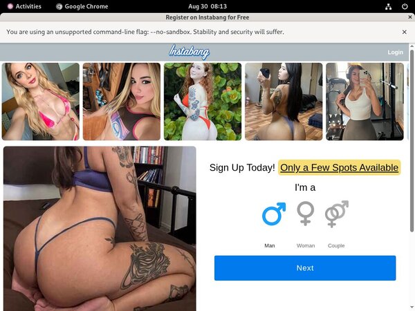 Instabang Passwords