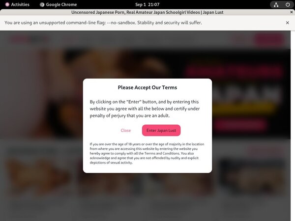 Japan Lust Password Free