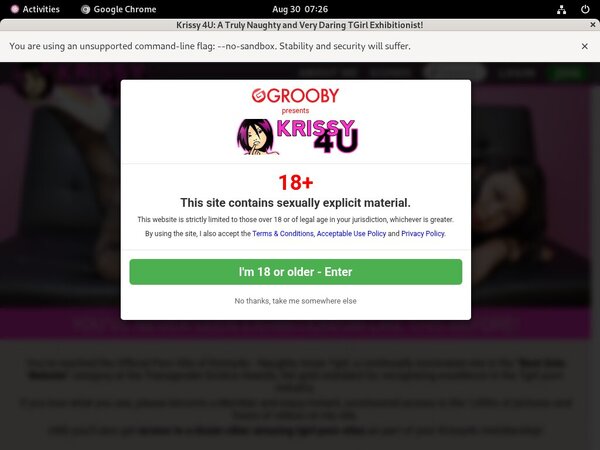 Krissy 4 U New Password