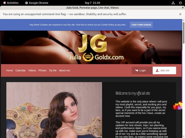 Login Goldjulia Free