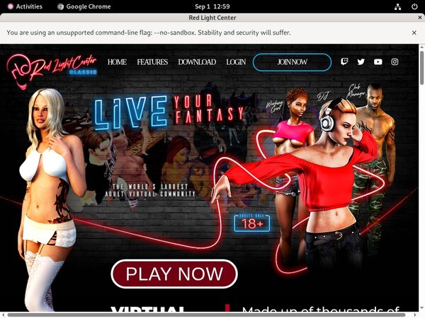 Logins Red Light Center Free