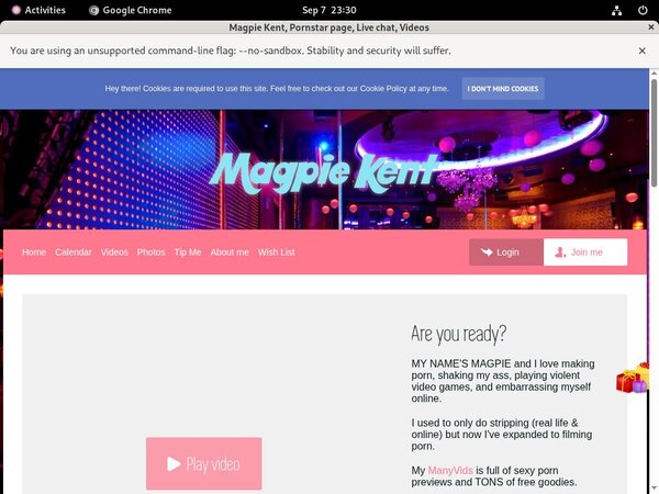 Magpie Kent Paypal Signup
