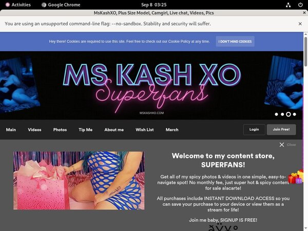 MsKashXO Without Credit Card