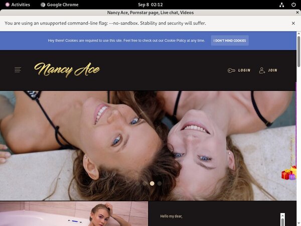 Nancy Ace Login Password