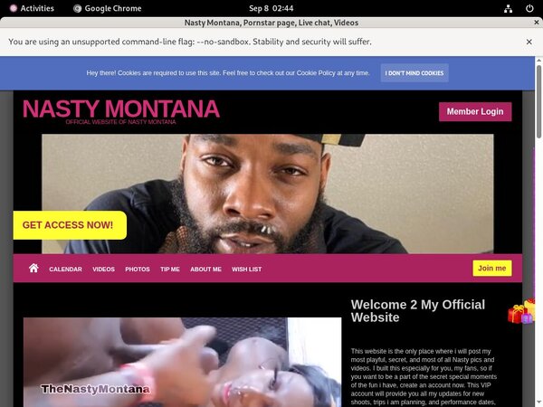 Nasty Montana Free Passwords