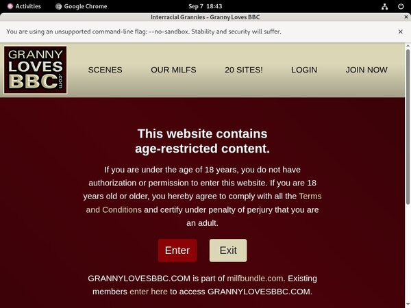 New Granny Loves BBC Passwords