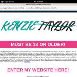 New Kenzie Taylor Discount Code