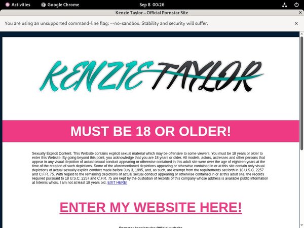 New Kenzie Taylor Discount Code
