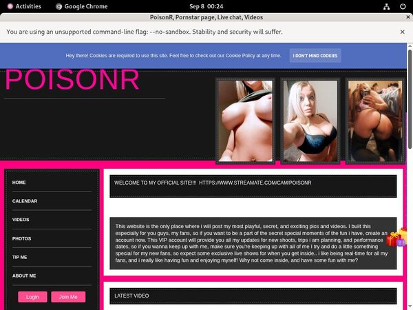 PoisonR Updated Passwords