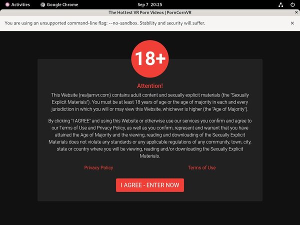 Porn Corn VR Discount Signup