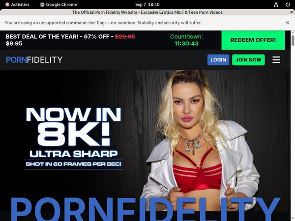 Pornfidelity.com Trial Memberships