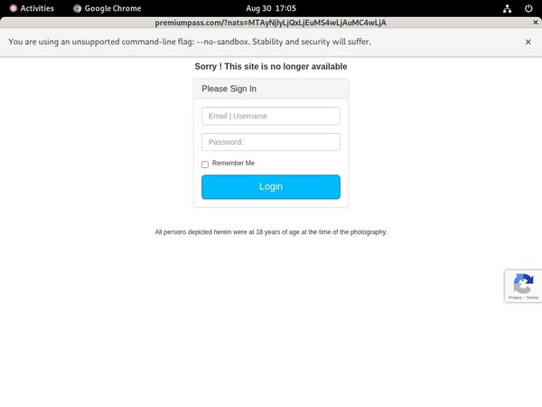 Premium Pass Site Passwords