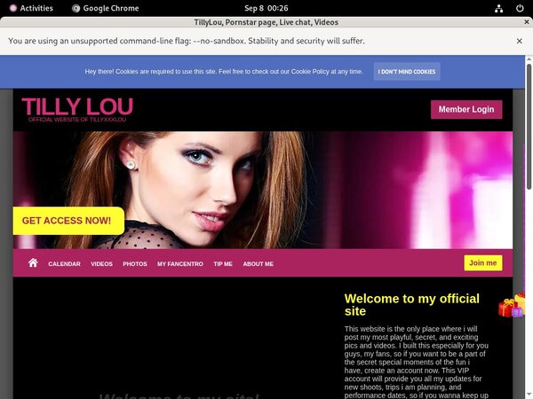Tillyxxxlou.modelcentro.com Pic