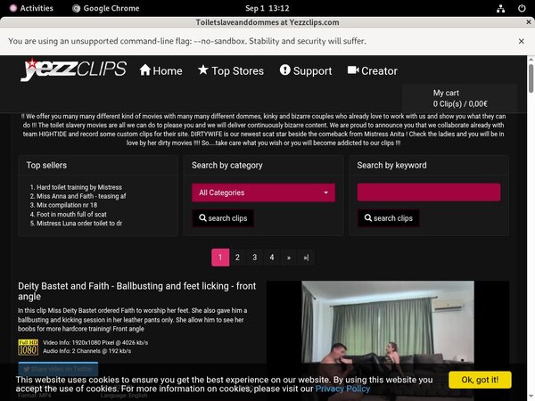 Toiletslaveanddommes Reviews