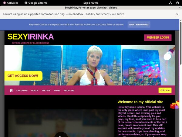 Try Free Sexyirinka.modelcentro.com