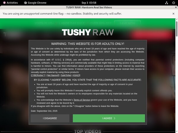Tushy Raw Freebies