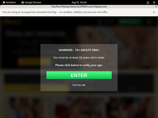 Vipissy Sign Up Again