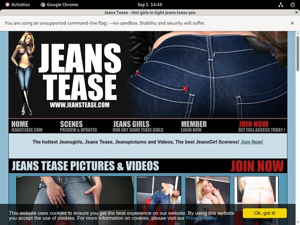 What Is Jeans Tease