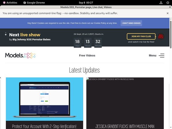 XXX Models Logins