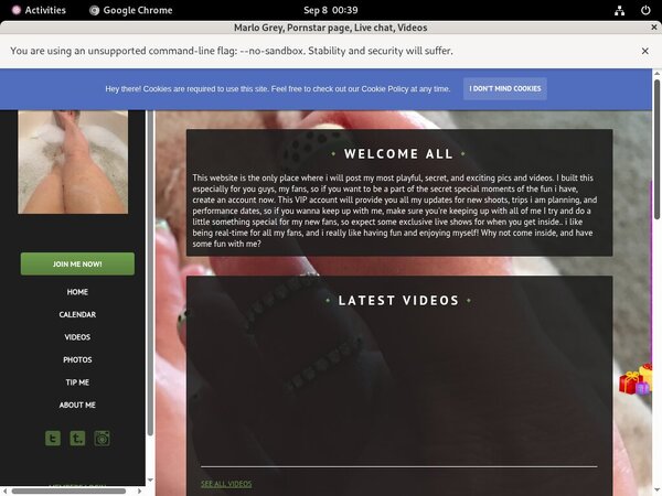 Free Account Marlo Grey Offer