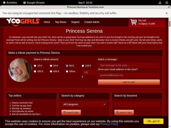 Big Princess Serena