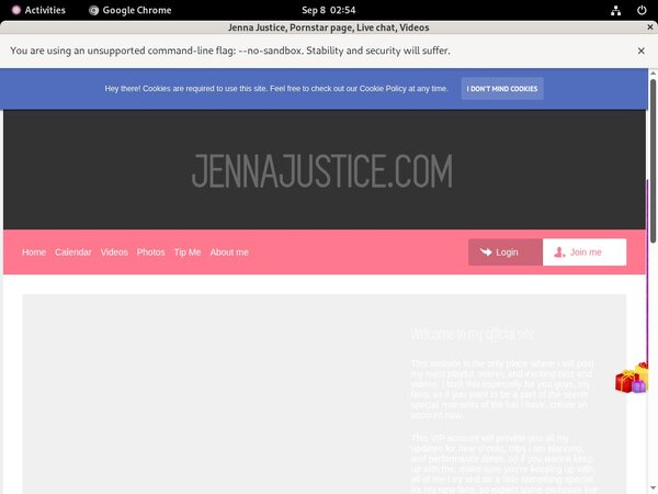 Password Free Jenna Justice